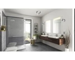 BRILONER LED Badkamerspot 1-lichts Chroom